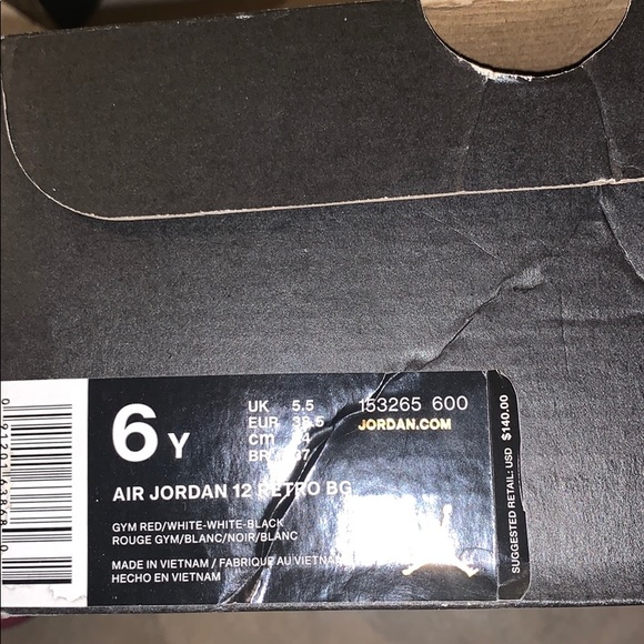 Air Jordan 12 Retro BG - Picture 8 of 9